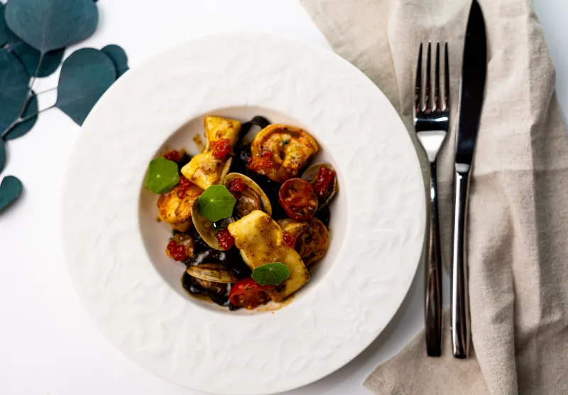 Паста с морепродуктами